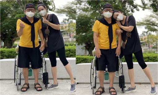 Sau 4 tháng đột quỵ, sức khỏe saxophone Trần Mạnh Tuấn tiến triển tốt, đã đứng được và đang tập đi