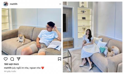 Matt Liu công khai một chi tiết như vợ chồng với Hương Giang