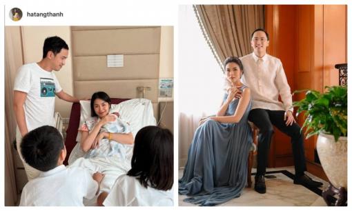 Hà Tăng đăng ảnh vừa sinh con thứ 3 khiến dân tình 'bật ngửa'