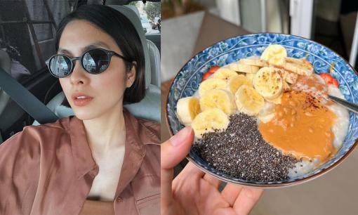 Trong thời gian mang bầu lần 3, Tăng Thanh Hà ăn gì để vóc dáng vẫn thon gọn, gương mặt không bị vỡ nét?