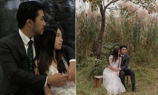 Trọn bộ ảnh cưới đẹp như một thước phim của con gái danh hài Xuân Hinh