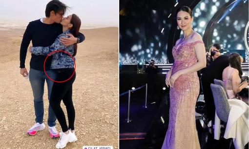 'Mỹ nhân đẹp nhất Philippines' Marian Rivera mang thai lần 3, lộ bụng bầu 'lùm lùm'?