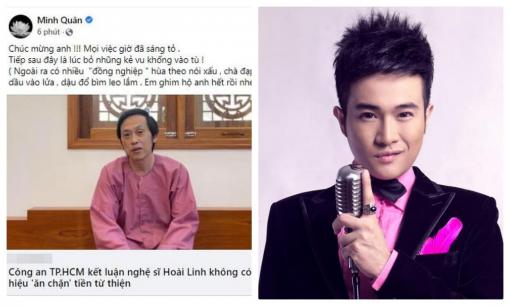Nhiệt tình đăng status bênh vực Hoài Linh nhưng lại xóa vội, Minh Quân bị cư dân mạng 'tra hỏi'