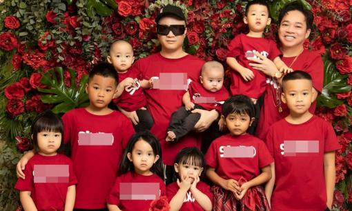 Đỗ Mạnh Cường hạnh phúc đón sinh nhật bên 9 con nuôi: 'Các con luôn luôn ở trong trái tim của bố'