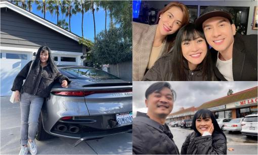 Phương Thanh check-in trên đất Mỹ sau 10 năm