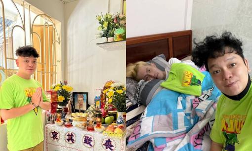 Trịnh Tú Trung đến nhà riêng viếng thăm Phạm Chí Thành sau 1 tuần cố ca sĩ qua đời, còn làm điều đặc biệt với 'đàn em'