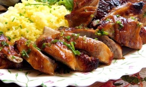 Vịt nướng thêm thứ nguyên liệu này màu da vừa vàng, thịt thơm khó cưỡng