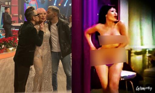 'Thảm họa thẩm mỹ' 68 tuổi Lyn May lại gây sốc khi đăng loạt ảnh hở hang phản cảm, được nhiều đàn ông ôm hôn