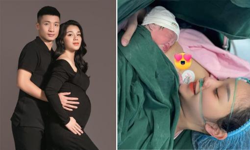 Ngày cuối cùng của năm 2021, cầu thủ Bùi Tiến Dũng thông báo vợ đã sinh con thứ hai