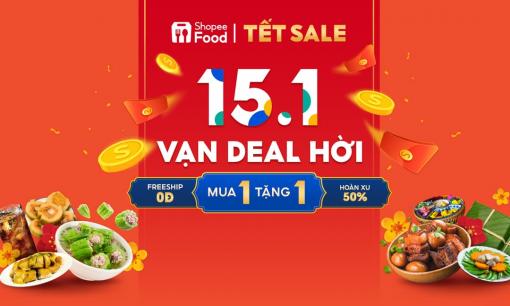 Bí quyết tổ chức tiệc đón năm mới cùng loạt deal “xịn” từ ShopeeFood