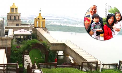 Vợ chồng sao 'Võ Mỵ Nương truyền kỳ' Trương Đình hốt bạc trước khi bị phong tỏa tài sản, nhìn biệt thự hơn 700 tỷ đồng mà sốc