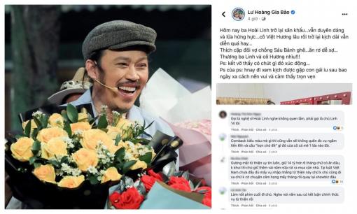 Dàn sao Việt và cư dân mạng phản ứng thế nào khi danh hài Hoài Linh tái xuất?