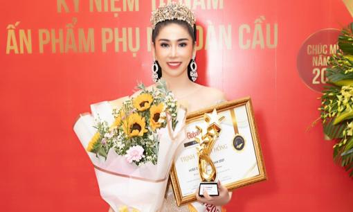 Trịnh Thanh Hồng bất ngờ đoạt giải thưởng điện ảnh tại Global Woman 2021