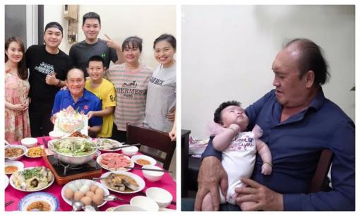 Sau ồn ào giận dỗi, Duy Phước đưa vợ và con gái đến mừng tuổi Duy Phương 