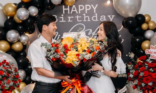 Ca sĩ Minh Chuyên được ông xã tổ chức sinh nhật hoành tráng