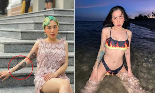 Du Uyên tung ảnh bikini nóng bỏng, hình xăm liên quan đến Đạt G đã biến mất
