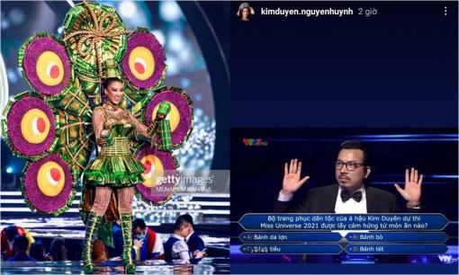 Trang phục dân tộc Á hậu Kim Duyên mang đến Miss Universe 2021 trở thành câu hỏi tại 'Ai là triệu phú'
