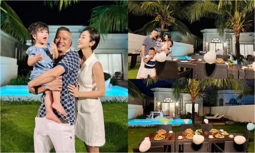 Jennifer Phạm cùng chồng tổ chức sinh nhật hoành tráng cho con gái út tại resort 5 sao