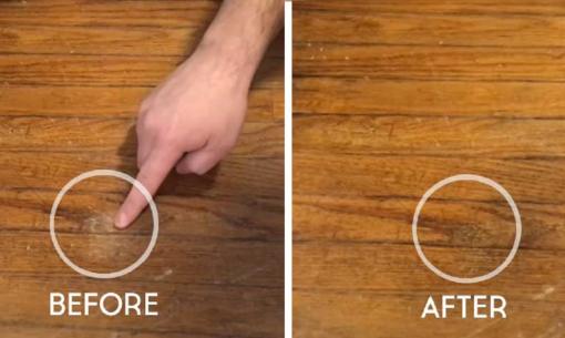 Bí kíp khắc phục sàn gỗ bị xước cực đơn giản mà hiệu quả không ngờ