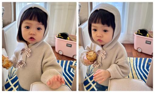 Dù là tiểu thư lá ngọc cành vàng, bé Suchin nhà Cường Đô La vẫn mê mệt món ăn bình dân