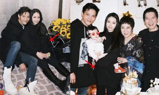 Quách Bích Đình lộ bụng to lùm lùm dính nghi vấn mang thai lần 2 với thiếu gia 'trùm xã hội đen'?