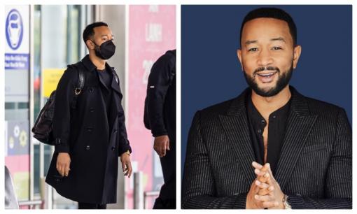 'Huyền thoại âm nhạc' John Legend đã đến Hà Nội
