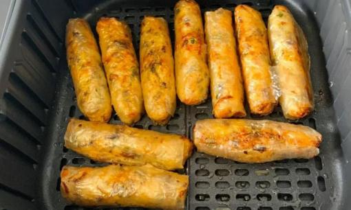 'Tất tần tật' mẹo làm nem rán ngon bằng nồi chiên không dầu: Làm sao để không bị bục, khô, gói nem đều nhau... đây là câu trả lời