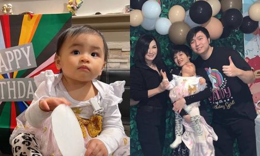 Ca sĩ Anh Khang cùng bà xã tổ chức tiệc sinh nhật hoành tráng cho con gái cưng tròn 1 tuổi tại Mỹ