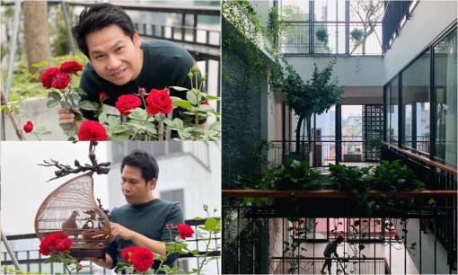 Nhà vườn 120m như resort giữa trung tâm thủ đô của ca sĩ Trọng Tấn trang hoàng đón Tết