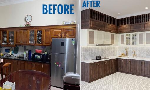 Cận Tết, vợ chồng định chi tiền cải tạo bếp cũ sử dụng hơn 20 năm, nhìn bản demo quá đẹp nhưng dân mạng lại 'chê lên chê xuống'