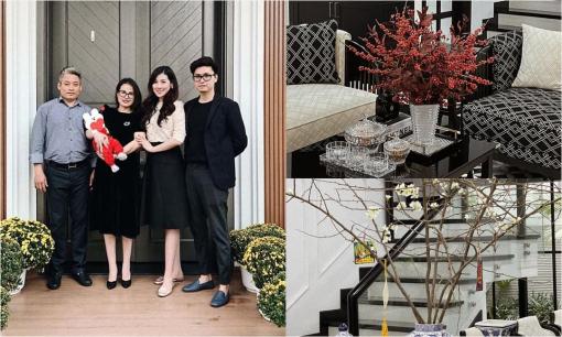 Con gái lấy chồng ở biệt thự sang chảnh, nhà của bố mẹ Á hậu Tú Anh cũng không hề kém cạnh