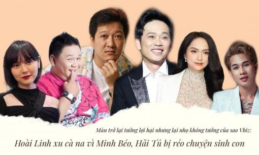 Màn trở lại tưởng lợi hại nhưng lại nhọ không tưởng của sao Vbiz: Hoài Linh 'xu cà na' vì Minh Béo, Hải Tú bị réo chuyện sinh con