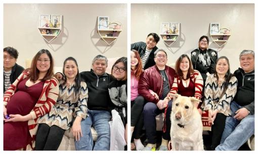 NSND Hồng Vân cùng ông xã đón Tết ở Mỹ bên con gái và sui gia, Xí Ngầu gây chú ý với nhan sắc ngày cận sinh