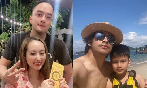 Á hậu 'tố' Thanh Bình vui vẻ đón Tết cùng Cao Thái Sơn, nam diễn viên khoe ảnh du lịch cùng gia đình