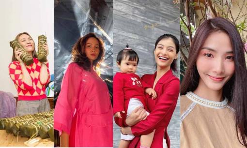 Dàn mỹ nhân Việt khoe ảnh về quê ăn Tết: Chẳng cần lên đồ 'lồng lộn' nhưng vẫn xinh đẹp bội phần