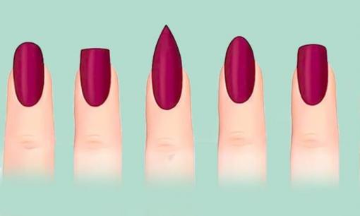 Tiết lộ tính cách của bạn từ hình dạng móng tay!