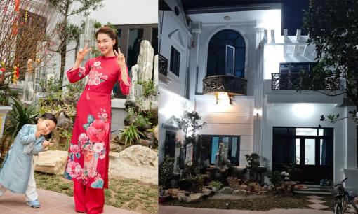 Hé lộ hình ảnh biệt thự hoành tráng mà Hòa Minzy xây cho bố mẹ ở Bắc Ninh