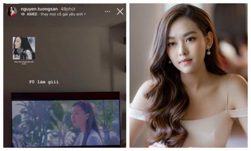 Á hậu Tường San thông báo dương tính với Covid-19