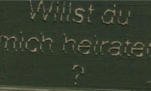 Google Maps cho ngày Valentine 2022: Liệu bạn có đồng ý lấy người ấy sau khi xem được thông điệp ý nghĩa này qua ảnh chụp vệ tinh?
