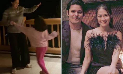 Hai bức hình trái ngược hoàn toàn của Marian Rivera: Một bên lôi thôi như mẹ bổi, một bên kiêu sa như bà hoàng