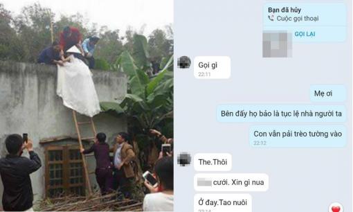 Con gái bị nhà chồng bắt trèo tường vào nhà trong ngày cưới vì chửa trước, mẹ ruột liền tuyên bố cực gắt