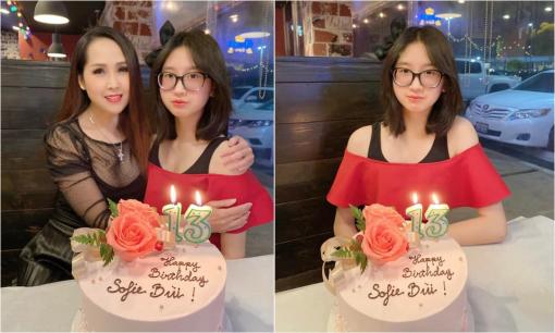 Ái nữ nhà diễn viên 'Gái nhảy' Minh Thư cực xinh đẹp, ra dáng thiếu nữ trong tiệc sinh nhật đón tuổi 13