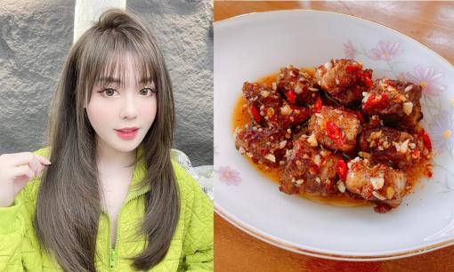 Giảng viên hot girl Âu Hà My bật mí cách làm món sườn sốt mận cực đưa cơm