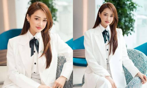 Phó Chủ tịch Nhã Phương visual 'đỉnh của chóp', ra thủ đô dự sự kiện giữa ngày mưa rét kỷ lục