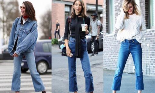 Quần jean ống rộng mặc với áo và phối cùng kiểu giày nào đẹp nhất? Dưới đây là gợi ý 