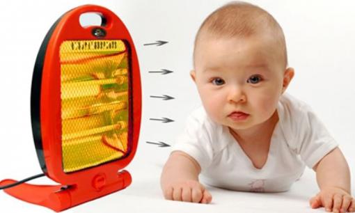 Dùng quạt sưởi cho bé, cha mẹ đừng quên những lưu ý này 