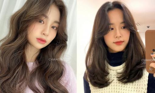 Đây là kiểu tóc mái đang được các cô gái Hàn yêu thích, làm cho gương mặt nhỏ hơn và nâng tầm nhan sắc