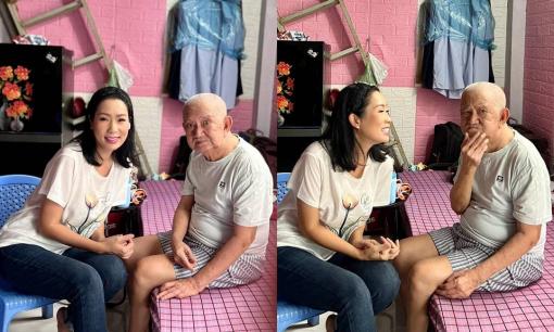 NSƯT Trịnh Kim Chi ghé thăm nghệ sĩ Mạc Can: 'Nhà neo người, chú vẫn phải tập đi và cũng bị té mấy lần'  