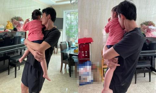 Quách Ngọc Ngoan hiếm hoi khoe cận con gái chung với Phượng Chanel, tiết lộ quấn quýt nhóc tỳ không rời