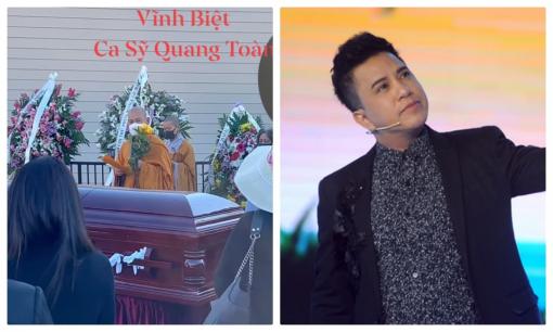 Xót xa cảnh người thân bên linh cữu cố ca sĩ Quang Toàn, người đầu bạc nay tiễn kẻ đầu xanh